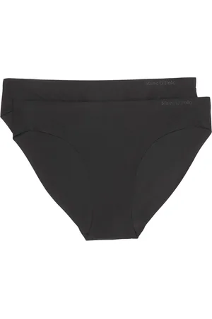 Marc O’ Polo Slip »Second Skin«, (2er Pack), mit Logo-Schriftzug im Bündchen