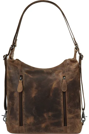 Bagan Cityrucksack, echt Leder
