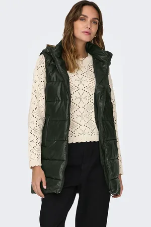 ONLY Steppweste »ONLNEWANJA FAUX LEATHER WAISTCOAT CC OTW«