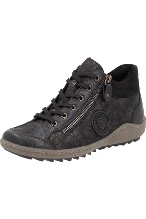 Remonte Schnürboots, Flats, Komfortschuh, Boots mit seitlichem Reißverschluss