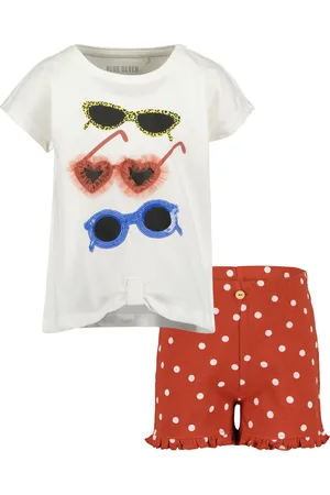 Blue Seven Shirt & Shorts