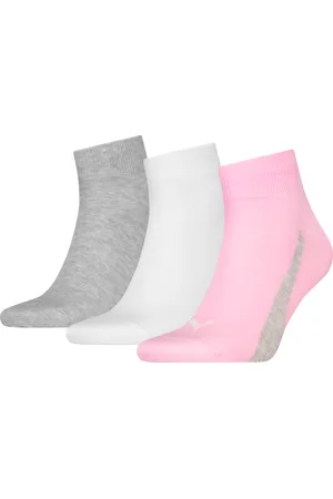 PUMA Kurzsocken » UNISEX LIFESTYLE QUARTER 3P«, (3 Paar, 3 Paar), mit kurzem geripptem Schaft