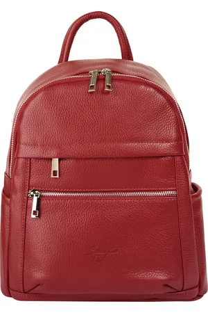 Samantha Look Cityrucksack, echt Leder, Made in Italy
