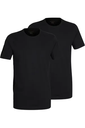 Bugatti T-Shirt » Herren T-Shirt uni 2er Pack«, (Packung, 2 tlg., 2), mit Rundhals-Ausschnitt, Kurzarm