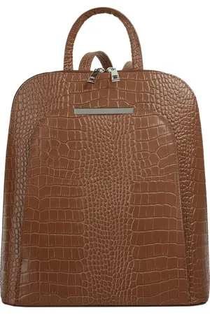 Cluty Cityrucksack, echt Leder, Made in Italy