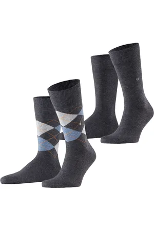Burlington Socken »Everyday Argyle Mix«, (2er Pack)