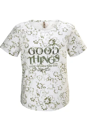G.I.G.A. DX by killtec T-Shirt »GS 47 WMN TSHRT«, Florales Damen T-Shirt, elastisch, hoher Baumwollanteil, bequem