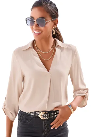 Lascana Schlupfbluse, mit 3/4-Ärmeln, elegante Damenbluse
