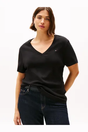 Tommy Hilfiger V-Shirt »CRV SLIM CODY V-NK SS«, in Großen Größen