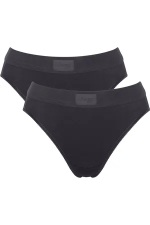 Sloggi Slip »Double Comfort T Tai 2P«, (2er Pack), mit elastischem Bundabschluss