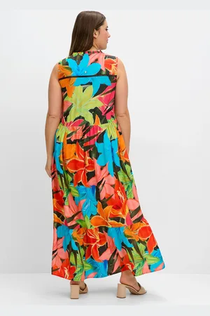 Sheego Sommerkleid »Maxikleid mit Blumenprint«