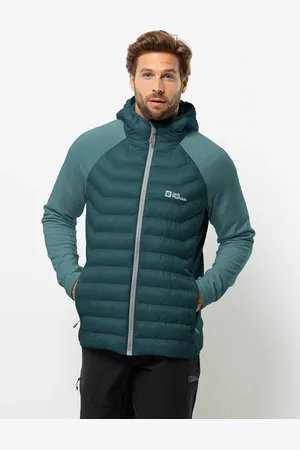 Jack Wolfskin Hybridjacke »ROUTEBURN PRO HYBRID M«, mit Kapuze