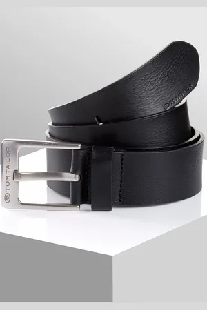 TOM TAILOR Ledergürtel »TTCALVINPLUS«, 4 cm breiter Herrengürtel, Casual und Jeans Look
