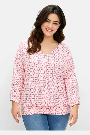 Sheego 3/4-Arm-Shirt »Shirt«