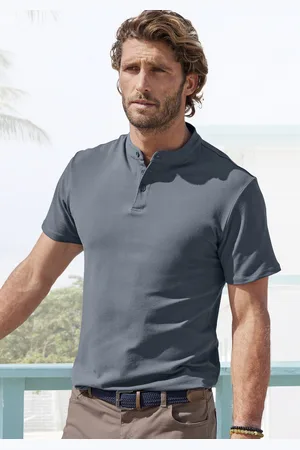 john devin Poloshirt »mit Stehkragen,«, Regular-Fit, aus Baumwoll-Piqué