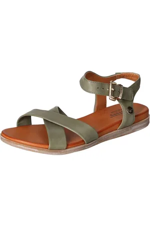 Mustang Sandale, Sommerschuh, Sandalette, Riemchensandale, mit breiten Riemen