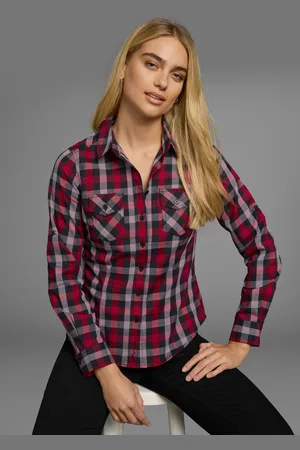 ARIZONA Karobluse, Lässiger-Holzfäller-Look