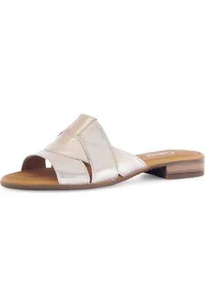 Gabor Pantolette »RHODOS«, Blockabsatz, Sommerschuh, Komfortschuh in Bequemweite G (= weit)