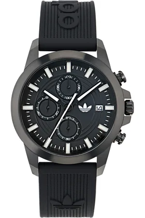 adidas Chronograph »EXPRESSION TWO CHRONO«, Quarzuhr, Armbanduhr, Herrenuhr, Damenuhr, unisex, Silikonarmband