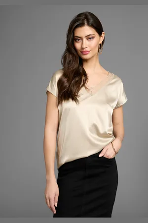 Laura Scott Shirtbluse, mit Spitze und Materialmix - NEUE KOLLEKTION