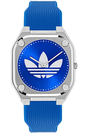 adidas Quarzuhr »CITY TECH THIN«, Armbanduhr,Herrenuhr,Damenuhr,Silikonarmband,wasserabweisend bis 5 bar