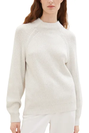 TOM TAILOR Strickpullover, im hüftlangen Schnitt