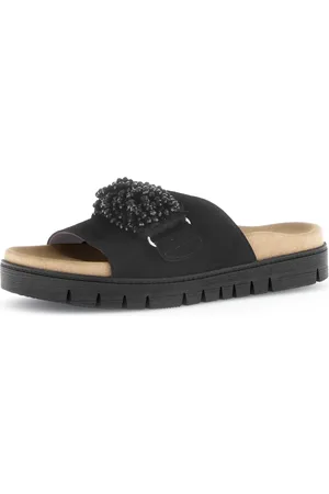 Gabor Pantolette, Plateau, Sommerschuh, Schlupfschuh mit Best Fitting Ausstattung