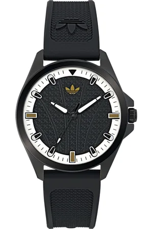 adidas Quarzuhr »ORIGINALS ICONIC ONE«, Armbanduhr,Herrenuhr,Damenuhr,Silikonarmband,wasserabweisend bis 5 bar