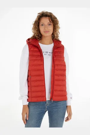 Tommy Hilfiger Steppweste »LW PADDED GLOBAL STRIPE VEST«, (Global Serie TH WOMEN), mit Elastic-Band