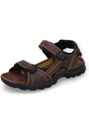 Camel Active Sandale, Trekkingschuh, Klettschuh mit Klettverschlüssen