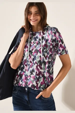 CECIL Kapuzenshirt, mit grafischem Muster
