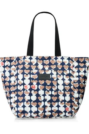 Marc Cain Shopper »"Happy Classics"«, Schultertasche, Sporttasche mit auffälligem Print