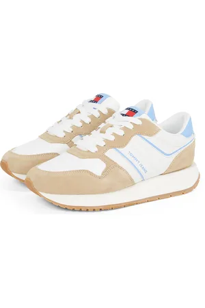 Tommy Hilfiger Plateausneaker »TJW EVA RUNNER LIGHT«, Freizeitschuh, Halbschuh, Schnürschuh mit Kontrastbesätzen