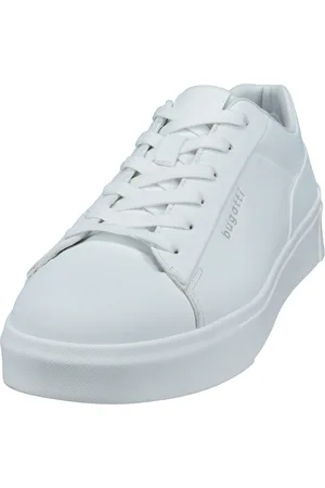 Bugatti Plateausneaker, Freizeitschuh, Halbschuh, Schnürschuh mit seitlicher Logoprägung
