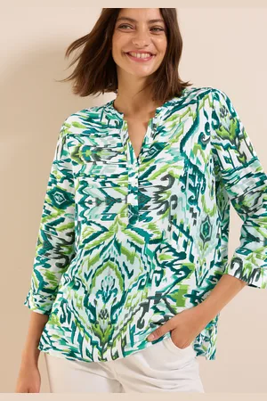 CECIL Druckbluse, mit grafischem Muster