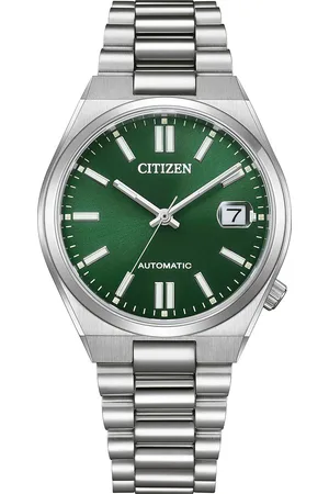 Citizen Automatikuhr »Tsuyosa«, Armbanduhr, Damenuhr, Mechanische Uhr, Edelstahlarmband, analog, Tag