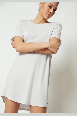Skiny Sleepshirt »Night In Mix & Match«, im dezenten Ringel-Look