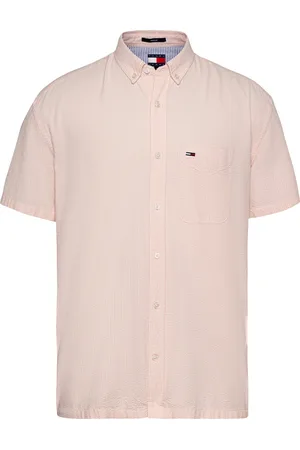 Tommy Hilfiger Kurzarmhemd »TJM REG SEERSUCKER STP SS SHIRT«, fein gestreift