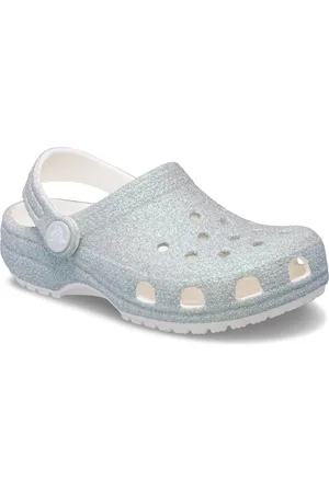 Crocs Clog »Classic Iridescent Glitter«, Glitzerschuh, Sandale, Hausschuh mit schwenkbarem Fersenriemen