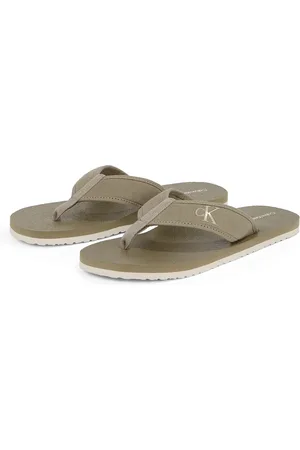 Calvin Klein Zehentrenner »THONG+ CV«, Sommerschuh, Strandschuh, Badeschuh, Schlappen mit weichem Zehensteg