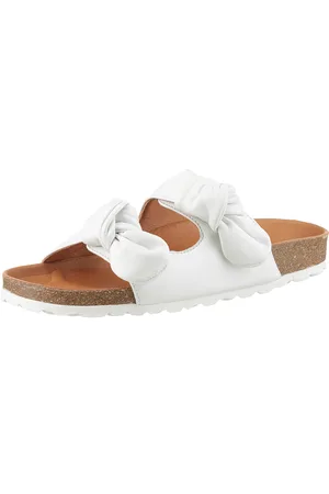 Verbenas Pantolette »Rain«, Sommerschuh, Schlappen, Strandschuh, Hausschuh zum Schlupfen