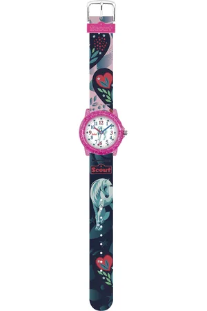 Scout Quarzuhr »Crystal«, Armbanduhr, Kinderuhr, Geschenkidee, Schulanfang, Mädchen, Pferd