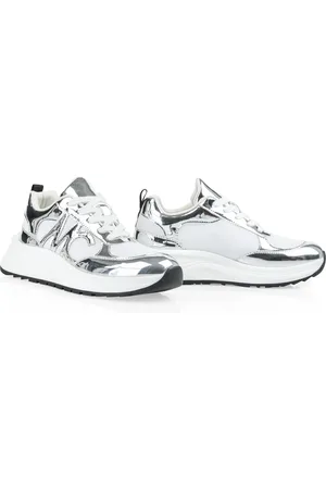 Marc Cain Plateausneaker »"Sky Colours"«, Chunky Sneaker im Metallic Look