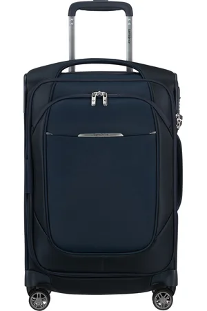 Samsonite Weichgepäck-Trolley »RE-LITE, verschiedene Größen und Farben«, (Set, 2 St., mit 2 Packwürfeln), 4 Rollen, Reisekoffer TSA-Schloss Stickerbogen Volumenerweiterung Laptopfach