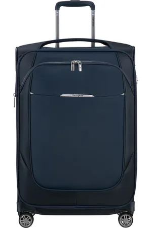 Samsonite Weichgepäck-Trolley »RE-LITE, verschiedene Größen und Farben«, (Set, 2 St., mit 2 Packwürfeln), 4 Rollen, Reisekoffer TSA-Schloss Stickerbogen Volumenerweiterung Laptopfach