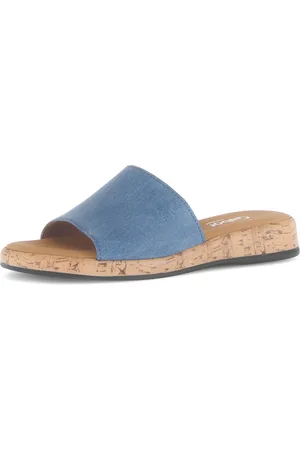 Gabor Pantolette »RHODOS«, Sommerschuh, Komfortschuh, kleiner Stretcheinsatz, Weite G (=weit)