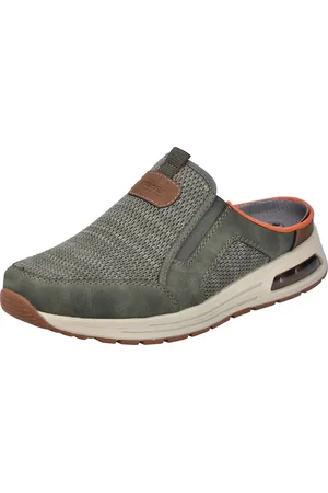 Rieker Clog, Sommerschuh, Strandschuh, Hausschuh mit seitlichen Stretcheinsätzen