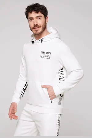 Camp David Kapuzensweatshirt, mit kontrastreichen Prints