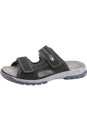 Waldläufer Pantolette »Harald«, Sommerschuh, Schlappen, Klettschuh, in Weite H (= sehr weit)
