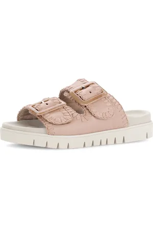 Gabor Pantolette, Plateau, Bequemschuh, Sommerschuh mit praktischen Klettverschlüssen